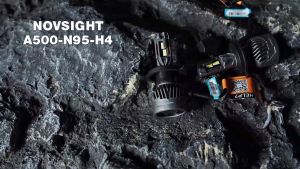 NIGHTEYE Novsight N95 LED Headlight Bulbs 130W 30000LM White Light H4/H7/H11/9005/9006 Plug & Play for Enhanced Visibility