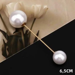 Bộ 5 Ghim Cài Áo Ngọc Trai Giả Đính Đá An Toàn Dành Cho Nữ Bé Gái Dùng Cho Áo Len Khăn Choàng Quần Áo Phụ Kiện Trang Phục