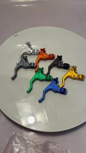 Motorcycle Clutch Lever Handlebar Universal CNC Aluminum One Finger for  Honda Suzuki Yamaha KTM Kawasaki Motocross Pit Dirt Bik