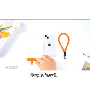 7mm Simple Fashion Sturdy Mobile Phone Wrist Lanyard Key Rope Camera Strap