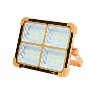 Upgraded 336LED Flashlight With Side Light Vimite 2000W Portable Solar Flood Light Emergency Lighting Outdoor Waterproof LED Camping Tent Light Rechargeable Spotlight Solar Light Work Light