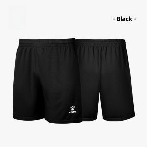 KELME Mens Football Shorts Five-Quarter Length Training Pants Fitness Exercise No Pocket Breathable Sportswear Casual Life
