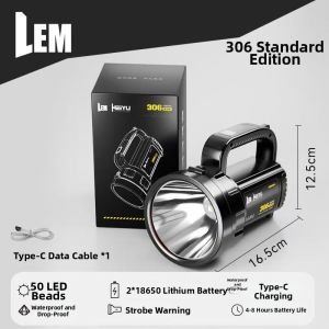 LEM | High-intensity Long-lasting Outdoor Flashlight
