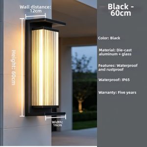 Solar Waterproof Outdoor Wall Light