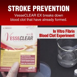 LABO NUTRITION VesseCLEAR EX 30s x 2bxs prevent Heart Attack High Blood Pressure Stroke & Cholesterol Food Supplement