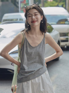 Mixd | Áo Tank Top Xám Rộng Rải Cho Mùa Hè