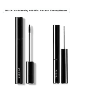 ZEESEA Multi-Effect Mascara Waterproof Long-Lasting Thin Wand Thickened Curling Dense Lightweight Smudge-Proof Eyelash Mascara