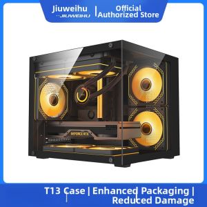 Nintendo | MATX/ITX Compatible Full Side Transparent Computer Case