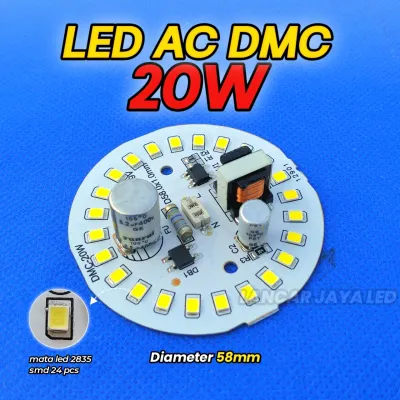 PCB LED AC (DMC) 20 Watt Lancar Jaya Led