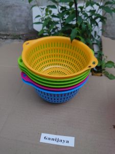 TERMURAH 6PCS KERANJANG BULAT SERBAGUNA/KERANJANG SAYUR/KERANJANG UNTUK MENCUCI SAYURAN