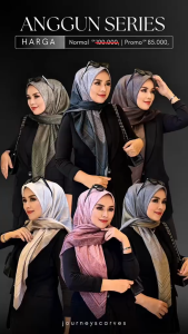 DISCOUNT 60% JOURNEY HIJAB TERBARU 2025 ANGGUN SERIES TERLARIS