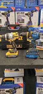 สว่าน ไร้สาย BRUSHLESS STR ST717 21v 150N M ระบบกันสะบัด