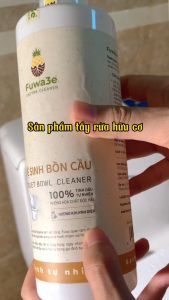 Vệ sinh bồn cầu Fuwa3e 500ml khử mùi khử khuẩn tự nhiên không sốc mùi hóa chất an toàn cho da thân thiện môi trường