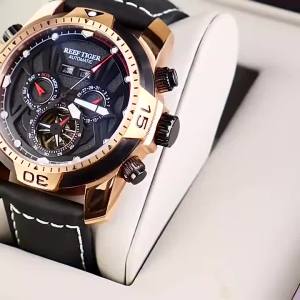 Aurora Series Transformers Automatic Mechanical Watch Mens Watch Reef Tiger 3532