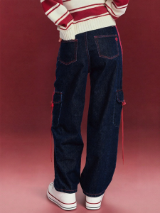 Champion | Straight Loose Fit Chinese Style Jeans