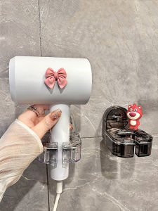 HALEXIONG | Suction Cup Rotatable Hair Dryer Holder