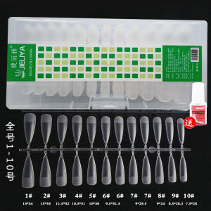 เล็บเทียมแบบติดเร็ว ไม่ต้องขัด บางเฉียบ ไม่ทับซ้อน ทรง C Arc ทรงญี่ปุ่น สำหรับผู้หญิง วัสดุอะคริลิก ช่วยเสริมความยาวของเล็บ