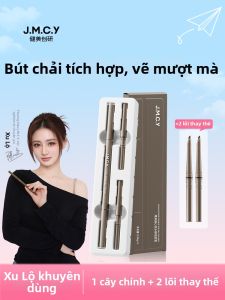 JIANMEICHUANGYAN | Bút kẻ mắt 2 đầu chổi chính xác chống thấm mồ hôi lâu trôi