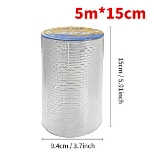 Waterproof Self Tape High Temperature Resistance Aluminum Foil Thicken Butyl Tape Wall Pool Roof Crack Duct Repair Sealed Tape