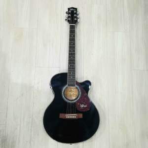 Amigos Slim Body EQ Acoustic Guitar + Free Gift Accessories