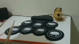 กลองชุด กลองไฟฟ้า กลองชุด 7 ชิ้น Electric Drum Pad Kit Digital Drum กลองพกพา กลองอิเล็กทรอนิกส์ กลองเด็ก