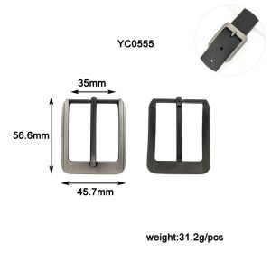 หัวเข็มขัดโลหะ สำหรับใส่สายเข็มขัด สุภาพบุรุษและสุภาพสตรี หัวเข็มขัดวินเทจ  Alloy belt buckle (C-1-DYC0555)