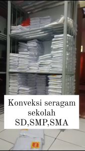 Baju Putih SMP Lengan Panjang Pendek Seragam Sekolah SMP Terbaik Kain Katun Oxford