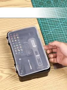 deli | Deli Electric Screwdriver Set USB Rechargeable 2000mah Adjustment Power Dril Multi-function Disassembly Torque Repair Tools Kit
