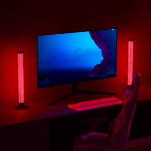 2Pcs RGB Smart Light Bar with APP&Remote Control Music-Follow Desktop Ambient Light TV BackLight