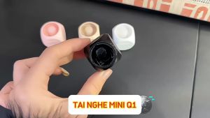 Tai Nghe Bluetooth 5.4 Siêu Nhỏ - Thiết Kế 1 Tai Âm Thanh Sống Động Pin Bền Bỉ