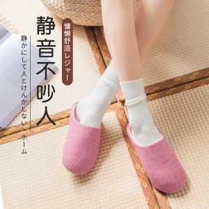 Dép Đi Trong Nhà Bằng Vải Cotton Mềm Đế Cao Su Mỏng Chống Thấm Hút Ẩm Mùa Xuân Thu Phong Cách Mới Giày Dép Đi Trong Nhà Cho Nam Và Nữ