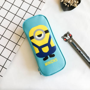 Cute Minimalist Boys and Girls Pencil Case Multi-Functional Large Capacity Pencil Case INS Japanese Style Primary and Secondary School Students Pencil Bag