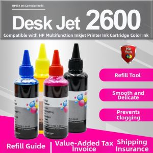 HEYUN | 4-color Ink Refill Kit for Inkjet Printers