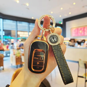 📢3ปุ่ม ปลอกกุญแจ honda เคสกุญแจรถยนต์ HONDA CRV XRV HRV CIVIC accord brv พวงกุญแจรถ hrv