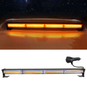 59cm warning signal LED strobe strip 14 flash patterns Yellow