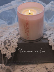 Fig Leaf เทียนอโรมาปฏิบัติสาววันเกิดตกแต่งบ้านห้องนอนของขวัญติดทนนานจาก Fourmealsfourseasons