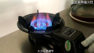 Heavy Duty Single Burner Gas Stove with Regulator and Hose Thickened Cast Iron Gas Stove Automatic Ignition Desktop Gas Stove Burner #773
