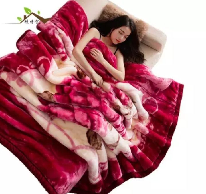 super offer Korean Style Mink Blanket King Size Blanket sleeping