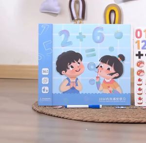 Children Early Enlightenment Learning Toy Jigsaw Puzzle Arithmetic Digital Decomposition Education Magnetic Puzzle Toys