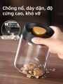 Myonly | Hũ Đựng Trà Thủy Tinh Cao Cấp, Kín Khí Chống Ẩm Nhỏ Gọn. 