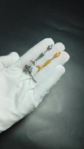 1-2PCS Retro Monster Spider Stud Earring Mermaid Labret Stud Punk Rock High Quality Stainless Steel Piercing Earring Ear Jewelry
