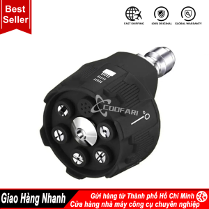 Vòi Phun Nước 6 Trong 1 Có Thể Điều Chỉnh Cho Máy Giặt 1 / 4 inch vn