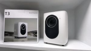 AUN 11500 Lumens & 4K Ultra HD Projector: Wall Mount & Wireless Android Features