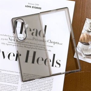 Ultra Thin Matte Slim PC Folding Phone Case for Samsung Galaxy Z Fold 7 6 5 4 3 5G Zfold7 Shockproof Transparent Hard Back Cover