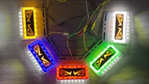 Lampu Bak Truk Mata Sein Running Kedip Untuk Mobil  Bak Truck Pickup Kontainer 24Volt