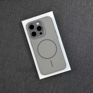 Ultra-Thin Magnetic Absorption Phone Case for iPhone 16 pro Max New Apple 15 pro 14 PM 13 Skin-Like Frosted 12 plus Protective Cover for Couples