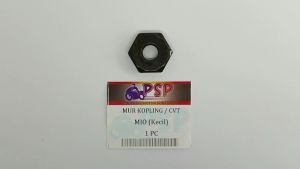 Mur Kopling / CVT Mio (Kecil) - Mor Mur Nut Pully Puli Puly Puley Pulley Kecil Drat 8mm M8 Kunci 24
