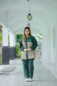 HAZZENDA JAS HUJAN STELAN PRIA WANITA BAHAN PVC PALING MURAH