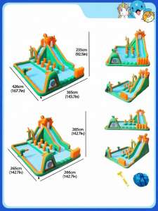 Doctor Dolphin | Inflatable Castle Bouncy Slide Water Play Basketball Outdoor Indoor