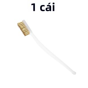Đầu Phun Bàn Chải Đánh Răng Bằng Đồng Mạ Đồng Cho Máy In 3D Ender 3 MK8 E3D - Bộ Dụng Cụ Làm Sạch Đầu Phun - Bộ 1/2/5/10 Cái